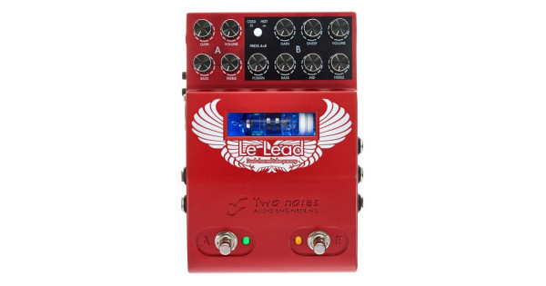 Two Notes Le Lead Dual Channel Preamp Effect pedal